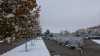 Первый снег в Бишкеке
