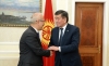 Kırgızistan Cumhurbaşkanı, Yılmaz ve Elvan'ı Kabul Etti