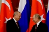 Совместная пресс-конференция Эрдогана и Путина