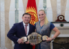 UFC Yıldızı Shevchenko'ya Kırgızistan'da Görkemli Karşılama