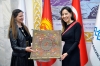 В Кыргызстане было представлено искусство эбру