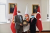 Maarif Vakfı Başkanı Prof. Dr. Akgün, Rektör Ceylan'ı Ziyaret Etti