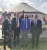 Rektör Ceylan ve Rektör Vekili Kulmırzayev Malazgirt Zaferi Kutlamalarına Katıldı