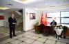 Rektör Ceylan ve Rektör Vekili Kulmırzayev, Taziye Defterini İmzaladı
